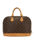 Vintage Alma PM, &pound;450, Handbags, Brown, Canvas, Back view